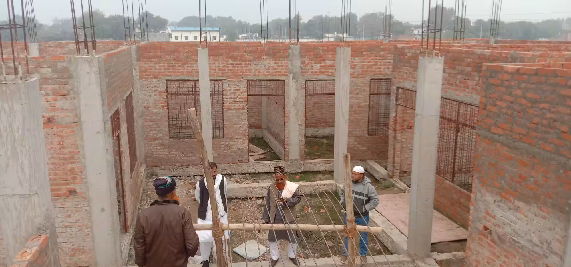 AL HUDA ISLAMIC IDARA classroom construction work